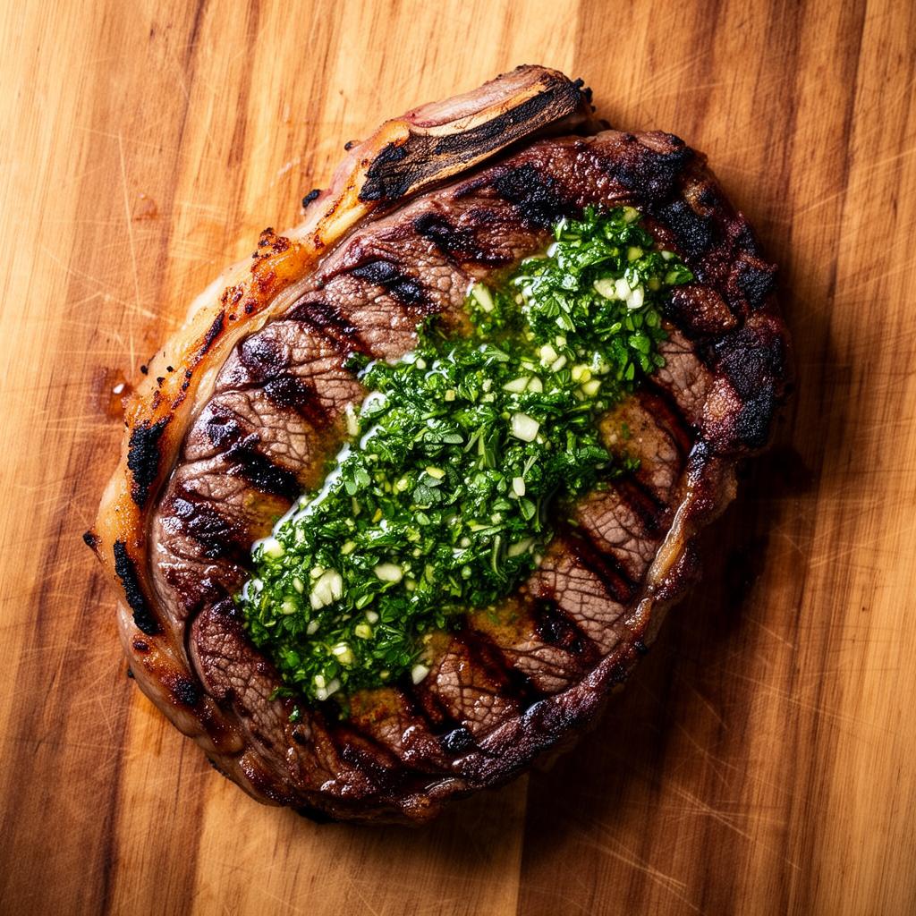 Asado con Chimichurri